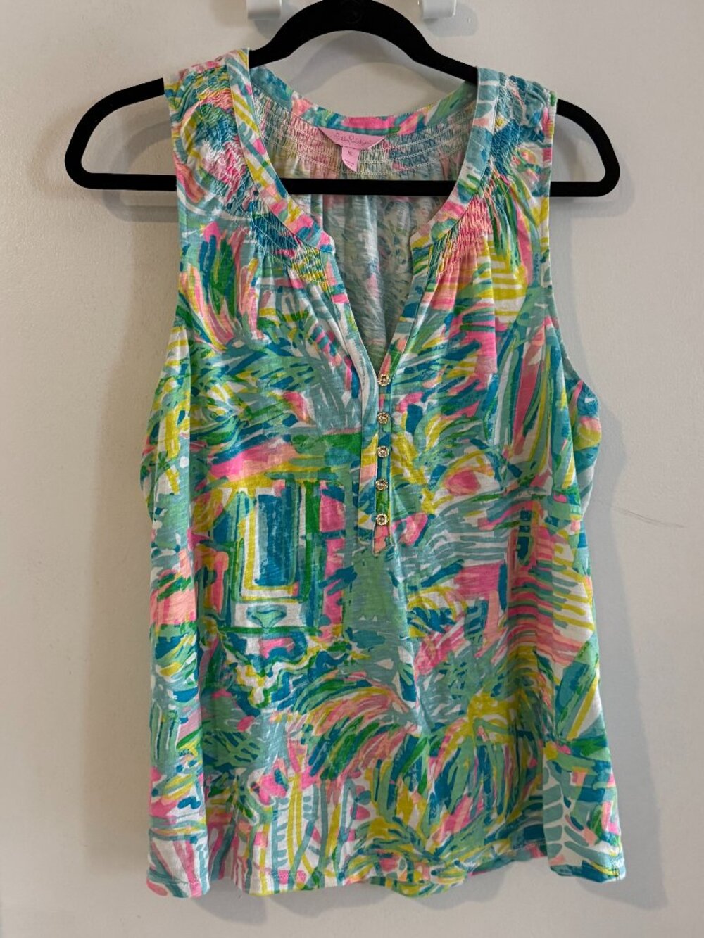 Lilly Pulitzer Cotton Tank XL